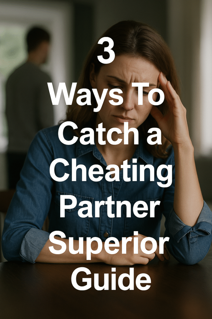 catch a cheating partner